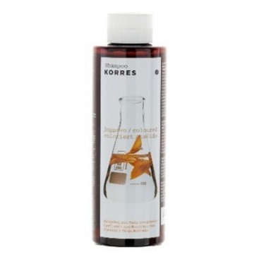 Korres Shampoo Sunflower & Mountain Tea 250ml | Σαμπουάν για Βαμμένα Μαλλιά με Ηλίανθο & Τσάι του Βουνού 