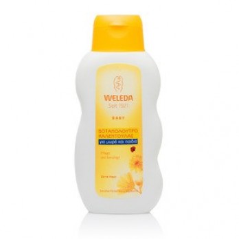 Weleda Baby Bath Calendula 200ml | Κρεμώδες Βοτανόλουτρο Καλέντουλας για Βρέφη & Παιδιά