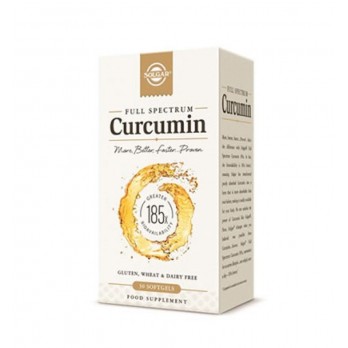 Solgar Full Spectrum Curcumin 30softgels | Συμπλήρωμα Διατροφής με Κουρκουμά