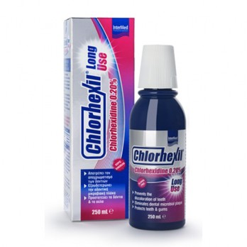 Intermed Chlorhexil 0.20% Long Use Mouthwash 250ml | Στοματικό Διάλυμα με Χλωρεξιδίνη