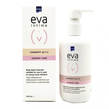 Intermed Eva Intima Wash Cransept 250ml | Υγρό Καθημερινού Καθαρισμού για Προστασία & Ανακούφιση 