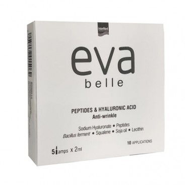 Intermed Eva Belle Peptides & Hyaluronic Acid 5x2ml | Αμπούλες για την Αντιμετώπιση των Λεπτών Γραμμών & Ρυτίδων