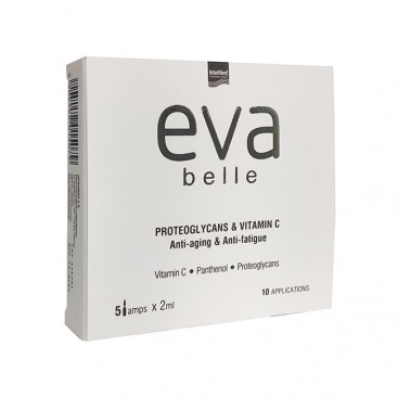 Intermed Eva Belle Proteoglycans & Vitamin C, 5x2ml |  Αμπούλες για το Πρόσωπο με Αντιρυτιδική & Αντιοξειδωτική Δράση