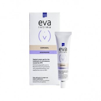 Intermed Eva Intima Cervasil Vaginal Cream-Gel 30ml | Κολπική Κρεμογέλη για Αλλοιώσεις από τον HPV