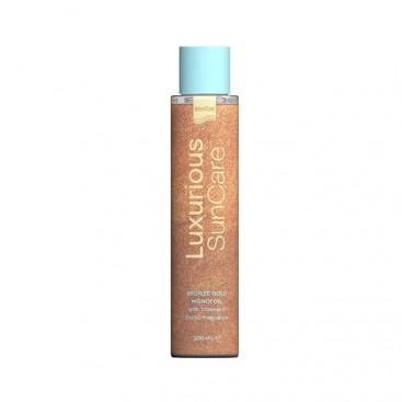 Intermed Luxurious Sun Care Bronze Gold Monoi Oil 200ml | Έλαιο Monoi για Έντονο Μαύρισμα & Ενυδάτωση