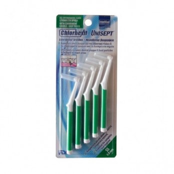 Intermed Chlorhexil Interdental Brushes SS 0.8mm 5τμχ | Μεσοδόντια Βουρτσάκια