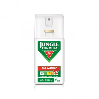 Jungle Formula Maximum Original 75ml | Εντομοαπωθητικό Σπρέι με Deet 50% και Φυτικά Εκχυλίσματα