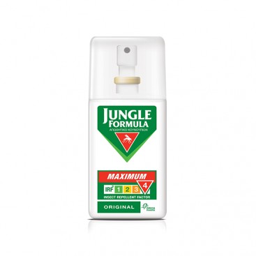 Jungle Formula Maximum Original 75ml | Εντομοαπωθητικό Σπρέι με Deet 50% και Φυτικά Εκχυλίσματα