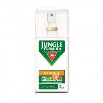 Jungle Formula Strong Original με IRF 3, 75ml | Εντομοαπωθητικό Σπρέι με Deet 20% και Φυτικά Εκχυλίσματα