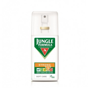 Jungle Formula Strong Soft Care με IRF 3, 75ml | Εντομοαπωθητικό Σπρέι Χωρίς Άρωμα και Οινόπνευμα 