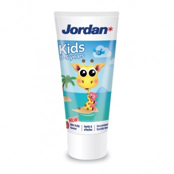 Jordan Kids Toothpaste 0-5 years 50ml | Οδοντόκρεμα για Νεογιλά Δόντια για Ηλικίες από 0-5 Ετών 