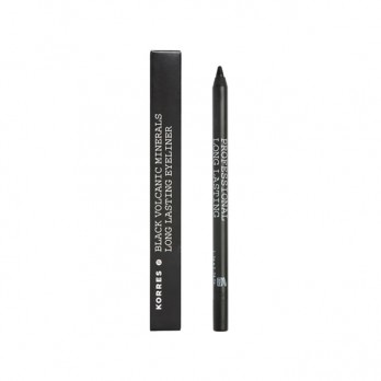 Korres Professional Black Volcanic Minerals Kohl Eyeliner 1.14g | Μολύβι Μαύρο Ματιών με Μαλακή Υφή για το Εσωτερικό των Ματιών 