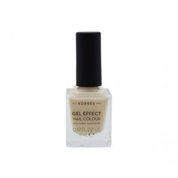 Korres Gel Effect Nail Colour 04 Peony Pink 11ml | Βερνίκι Νυχιών Απόλυτης Λάμψης & Διάρκειας