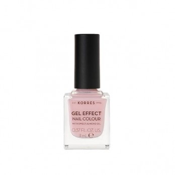 Korres Gel Effect Nail Colour 05 Candy Pink 11ml | Βερνίκι Νυχιών Απόλυτης Λάμψης & Διάρκειας