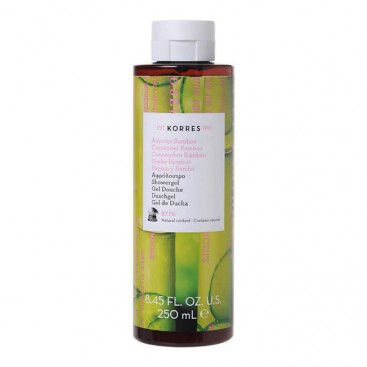 Korres Body Cleanser Cucumber Bamboo 250ml | Αφρόλουτρο Με Άρωμα Αγγούρι Bamboo 