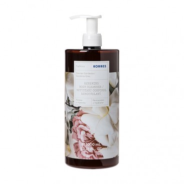 Korres Body Cleanser Grecian Gardenia 1lt | Αφρόλουτρο με Άρωμα Γαρδένια