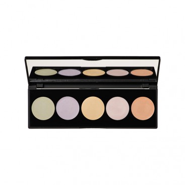 Korres Colour Correcting Palette Activated Charcoal Multi-Purpose 5.5g | Παλέτα Διόρθωσης Χρώματος σε 5 Aποχρώσεις