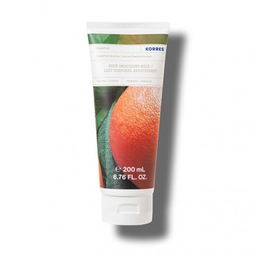 Korres Body Smoothing Milk Grapefruit 200ml | Ενυδατικό Γαλάκτωμα Σώματος με Άρωμα Γκρέιπφρουτ