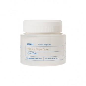 Korres Greek Yoghurt Probiotic Superdose Face Mask 100ml |  Ελληνικό Γιαούρτι Μάσκα Προσώπου Πολλαπλής Δράσης με Προβιοτικά