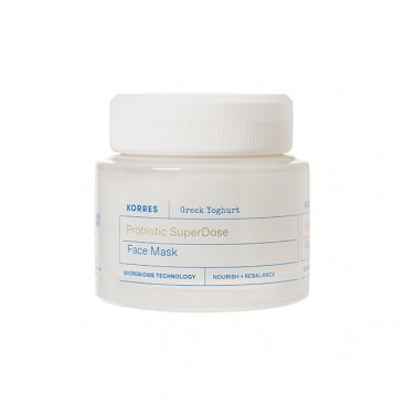 Korres Greek Yoghurt Probiotic Superdose Face Mask 100ml |  Ελληνικό Γιαούρτι Μάσκα Προσώπου Πολλαπλής Δράσης με Προβιοτικά