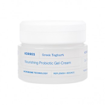 Korres Greek Yoghurt Nourishing Probiotic Gel-Cream 40ml | Ελληνικό Γιαούρτι Κρέμα Ημέρας Ελαφριάς Υφής για Κανονικές-Μικτές Επιδερμίδες