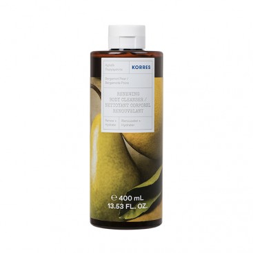 Korres Body Cleanser Bergamot Pear 400ml | Αφρόλουτρο με Άρωμα Αχλάδι Περγαμόντο