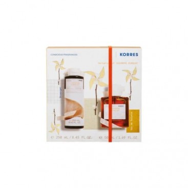 Korres Cashmere Kumquat Eau de Toilette Γυναικείο Άρωμα 50ml & Cashmere Kumquat Showergel Αρωματικό Αφρόλουτρο 250ml 