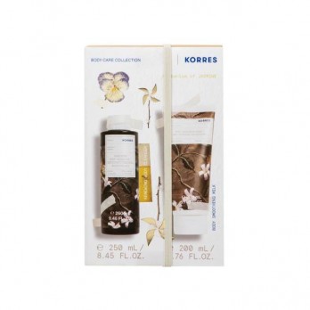 Korres Body Cleanser Jasmine Αφρόλουτρο με Γιασεμί 250ml & Jasmine Body Milk Γαλάκτωμα Σώματος με Γιασεμί 200ml