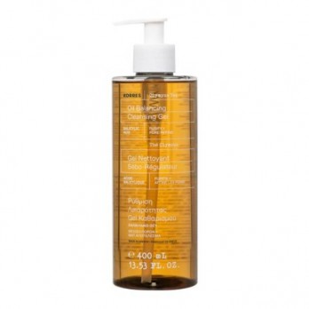 Korres Olympus Tea Oil Balancing Cleansing Gel 400ml |Gel Καθαρισμού  Τσάι Ολύμπου για Ρύθμιση Λιπαρότητας 