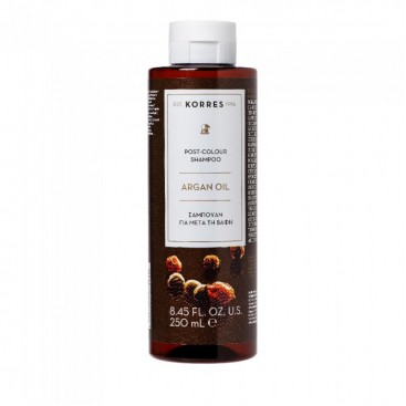 Korres Shampoo Argan Oil Post-Colour 250ml | Σαμπουάν για Μετά την Βαφή