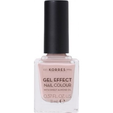 Korres Gel Effect Nail Colour 32 Cocoa Sand 11ml | Βερνίκι Νυχιών Απόλυτης Λάμψης & Διάρκειας