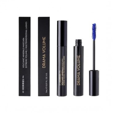 Korres Volcanic Minerals Mascara Drama Volume 03 Bright Blue 11ml | Μάσκαρα για Μέγιστο Όγκο\Πολυδιάστατες Βλεφαρίδες Μπλε