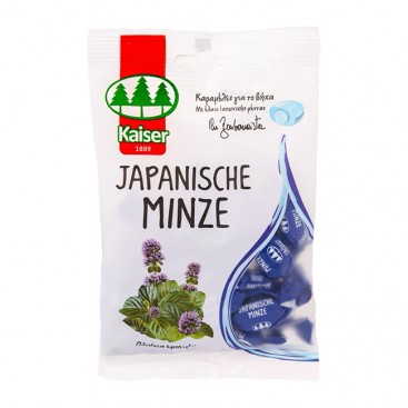 Kaiser 1889 Japanische Minze 75gr | Καραμέλες για το Βήχα με Γέμιση από Ιαπωνική Μέντα