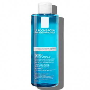 La Roche Posay Kerium Gentle Gel Shampoo 400ml | Απαλό Σαμπουάν Καθημερινής Χρήσης για Κανονικά Μαλλιά