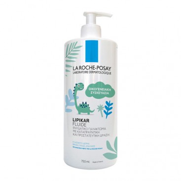 La Roche Posay Lipikar Fluide Family Size 750ml | Γαλάκτωμα Σώματος με Εντατική & Καταπραϋντική Δράση 