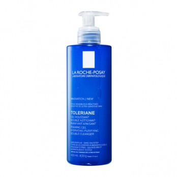 La Roche Posay Toleriane Double Cleanser 400ml | Αφρώδες Gel Καθαρισμού Προσώπου για Ευαίσθητο Δέρμα