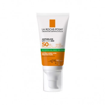 La Roche Posay Anthelios UVMUNE 400 Oil Control Gel Cream SPF50+ 50ml | Κρέμα Προσώπου για Ματ Αποτέλεσμα