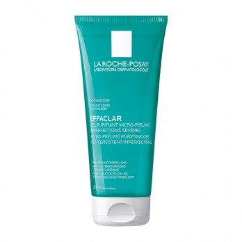 La Roche Posay Effaclar Micro-Peeling Purifying Gel 200ml | Αφρώδες Gel Καθαρισμού και Απολέπισης για Πρόσωπο και Σώμα