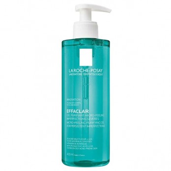 La Roche Posay Effaclar Micro-Peeling Purifying Gel 400ml | Αφρώδες Gel Καθαρισμού και Απολέπισης για Πρόσωπο και Σώμα