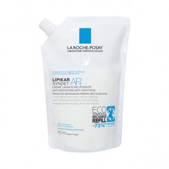 La Roche Posay Lipikar Syndet ΑP+ Refill 400ml | Κρέμα Καθαρισμού Αναπλήρωσης Λιπιδίων Κατά των Ερεθισμών -Ανταλλακτικό 