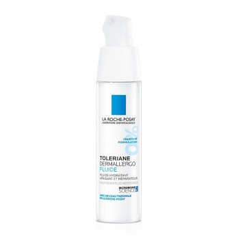 La Roche Posay Toleriane Dermallergo Fluid 40ml | Καθημερινή Ενυδατική, Επανορθωτική Φροντίδα για Μεικτή έως Λιπαρή Επιδερμίδα