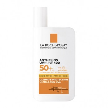 La Roche Posay Anthelios UVmune 400 Invisible Fluid SPF50 50ml | Λεπτόρρευστη Αντηλιακή Κρέμα Προσώπου με Άρωμα