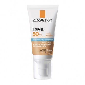 La Roche Posay Anthelios UVMune 400 Hydrating Tinted Cream SPF50+ 50ml | Αντιηλιακή Ενυδατική Κρέμα με Χρώμα