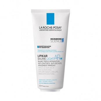 La Roche Posay Lipikar Baume AP+M Light 200ml | Απαλό Βάλσαμο για το Ξηρό Δέρμα με Τάση Ατοπίας Ελαφριάς Υφής