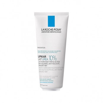 La Roche Posay Lipikar Lait Urea 10% 200ml | Ενυδατικό Γαλάκτωμα Τριπλής Δράσης για το Ξηρό Τραχύ Δέρμα 