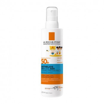 La Roche Posay Anthelios UVMUNE 400 Dermo-Pediatrics Invisible Spray SPF 50+, 200ml | Αόρατο Αντηλιακό Σπρέι για το Ευαίσθητο Παιδικό Δέρμα & για το Δέρμα με Τάση Ατοπίας