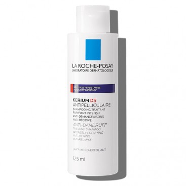 La Roche Posay Kerium DS Shampoo Anti-Pell Intensive 125ml | Σαμπουάν Αγωγής για Μικρο-Απολέπιση της Κεφαλής .