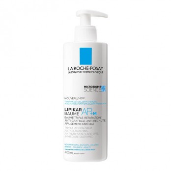 La Roche Posay Lipikar Baume AP+M 400ml | Μαλακτικό Βάλσαμο Αναπλήρωσης Λιπιδίων, Κατά των Ερεθισμών & του Κνησμού