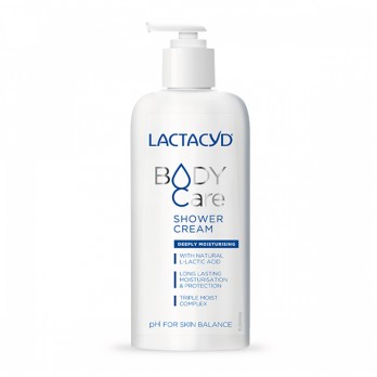 Lactacyd Body Care Deeply Moisturising 300ml | Κρεμώδες Αφρόλουτρο για Πρόσωπο και Σώμα 