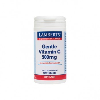 Lamberts Vitamin C Gentle 500mg 100tabs | Συμπλήρωμα Διατροφής Βιταμίνη C